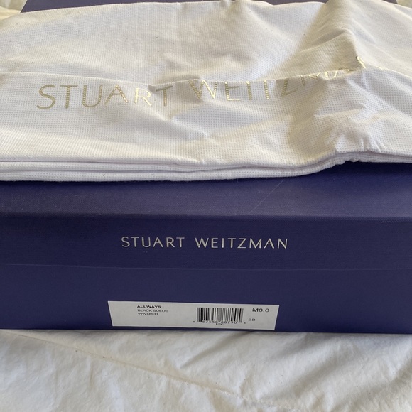 Stuart Weitzman black suede over the knee boots - Picture 8 of 9